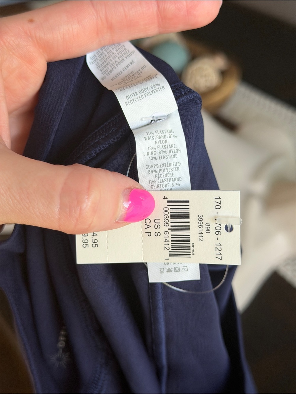 OFFLINE By Aerie Navy Blue Real Me Crossover Flowy Short - Picture 7 of 8
